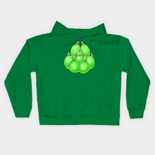 Green Paw Kids Hoodie